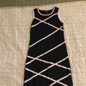 Grace black and grey dress